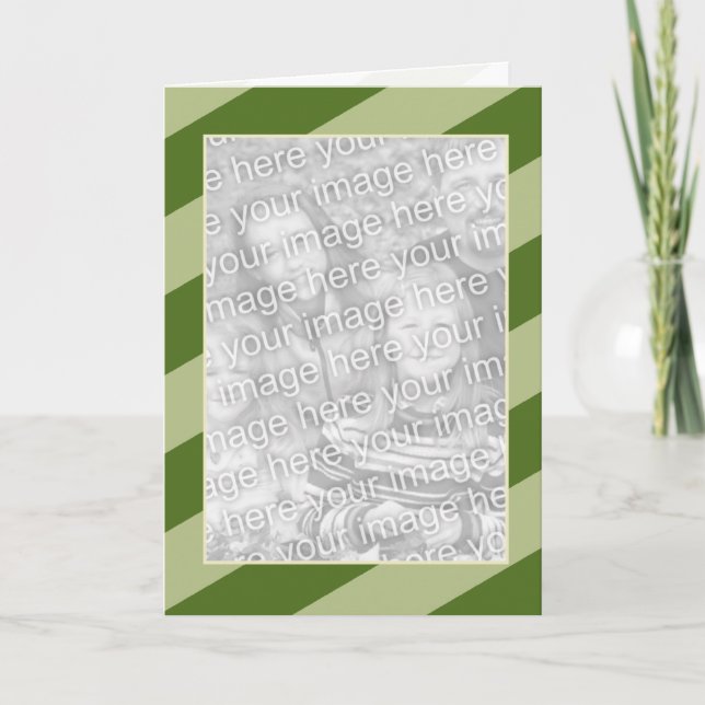 Weihnachtskarte Feiertagskarte (Vorderseite)