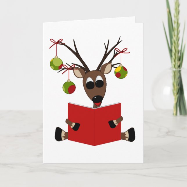 Weihnachtskarte Feiertagskarte (Vorderseite)