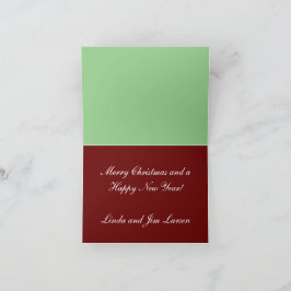 Weihnachtskarte Feiertagskarte