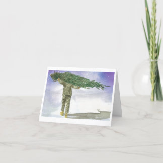 Weihnachtskarte Feiertagskarte