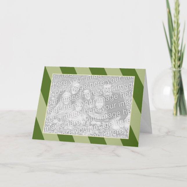 Weihnachtskarte Feiertagskarte (Vorderseite)