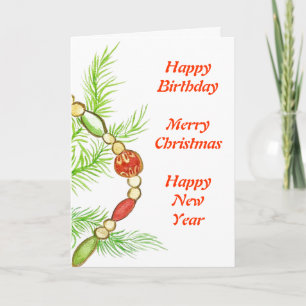 Weihnachtskarte Feiertagskarte
