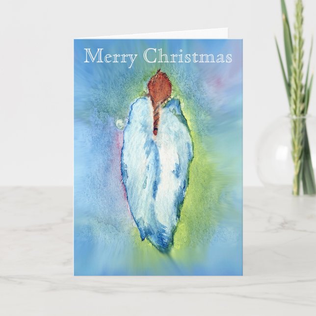 Weihnachtskarte Feiertagskarte (Vorderseite)