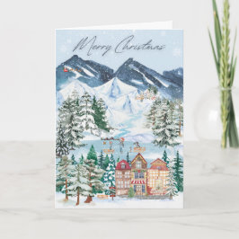 Weihnachtskarte Feiertagskarte