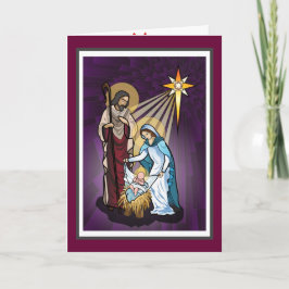 Weihnachtskarte Feiertagskarte