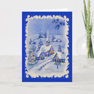 Weihnachtskarte Feiertagskarte