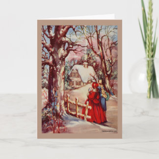 Weihnachtskarte Feiertagskarte