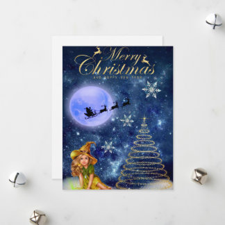 Weihnachtskarte Feiertagskarte