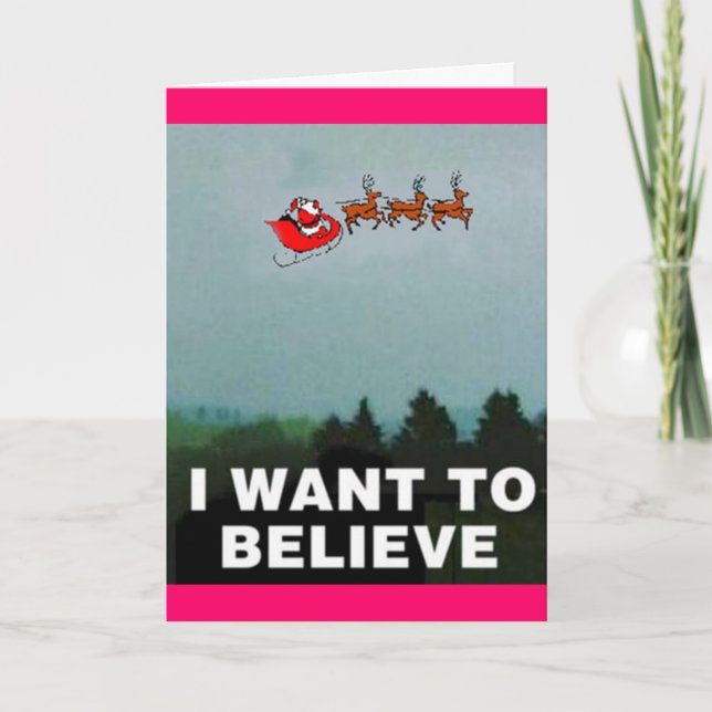 Weihnachtskarte Feiertagskarte (Vorderseite)