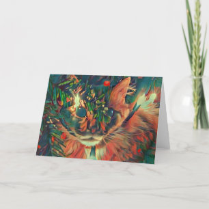 Weihnachtskarte Feiertagskarte