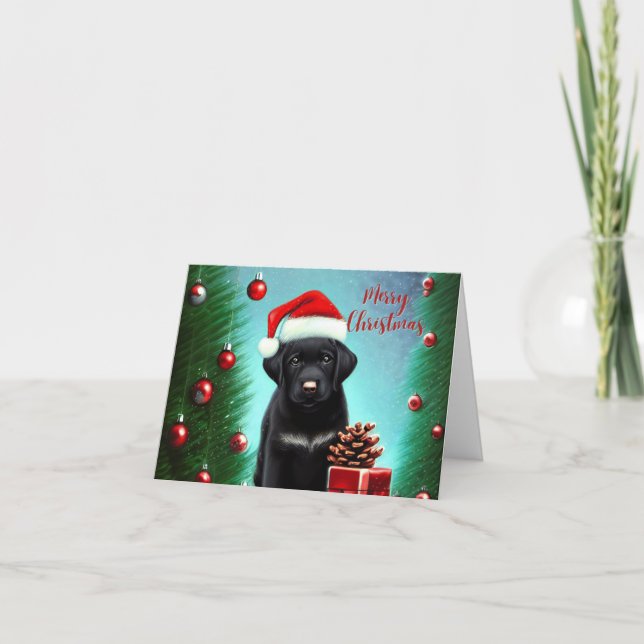 Weihnachtskarte Feiertagskarte (Vorderseite)