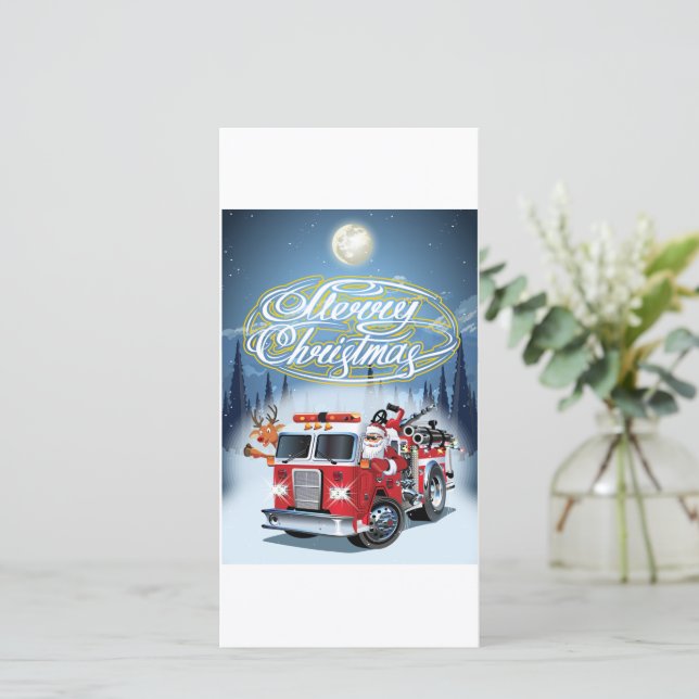 Weihnachtskarte Feiertagskarte (Stehend Vorderseite)