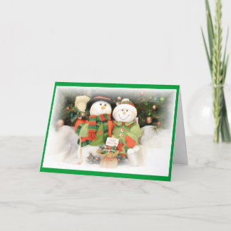 Weihnachtskarte Feiertagskarte