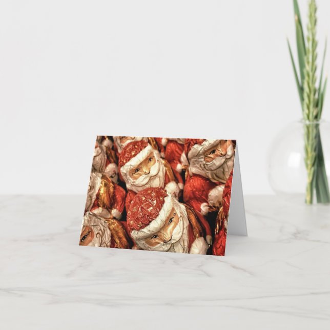 Weihnachtskarte Feiertagskarte (Vorderseite)