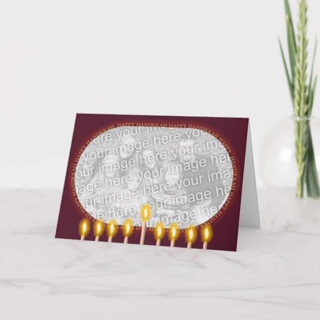Weihnachtskarte Feiertagskarte (Vorderseite)