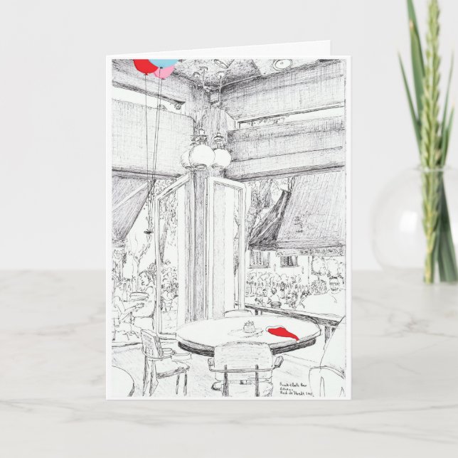 Weihnachtskarte Feiertagskarte (Vorderseite)