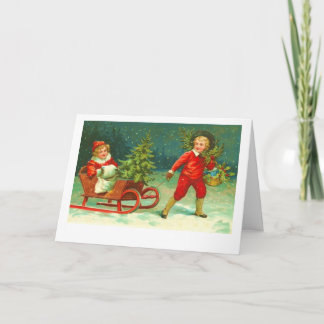 Weihnachtskarte Feiertagskarte
