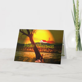 Weihnachtskarte Feiertagskarte