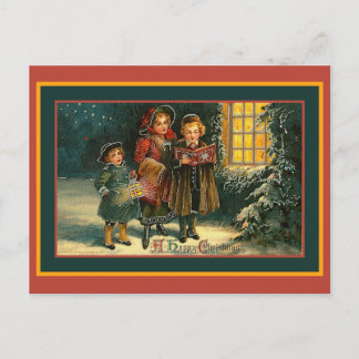 Weihnachtskarte Feiertagspostkarte