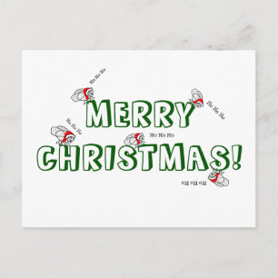 Weihnachtskarte Feiertagspostkarte