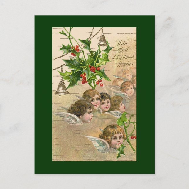 Weihnachtskarte Feiertagspostkarte (Vorderseite)