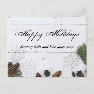 Weihnachtskarte Feiertagspostkarte