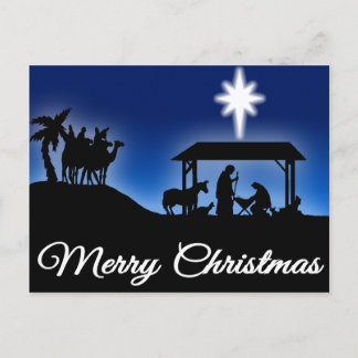 Weihnachtskarte Feiertagspostkarte