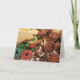 Weihnachtskarte "Ferien-Leckereien" Karte