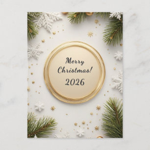 Weihnachtskarte Festlich Postkarte