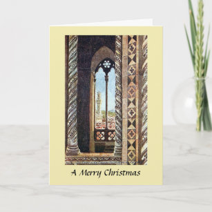 Weihnachtskarte - Florenz, Italien Karte