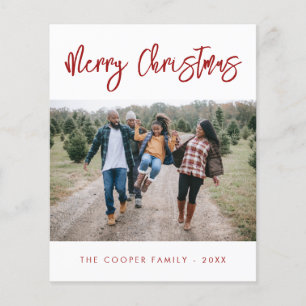 Weihnachtskarte Flyer