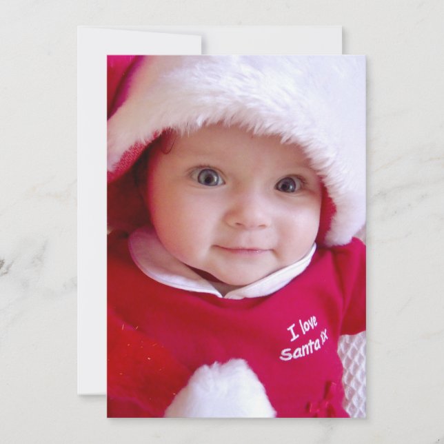 Weihnachtskarte Foto Ferienkarte Feiertagskarte (Vorderseite)