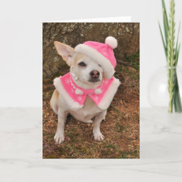 Weihnachtskarte Frau-Klaus Feiertagskarte