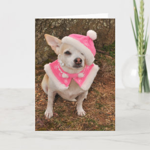 Weihnachtskarte Frau-Klaus Feiertagskarte