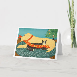 Weihnachtskarte 'Frieden auf Erden' - Stephen Hune Feiertagskarte