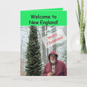 Weihnachtskarte "Funny Winter Scene" Karte