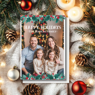 Weihnachtskarte für das Foto Grenz Dankeskarte