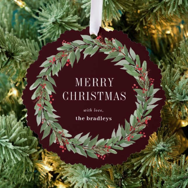 Weihnachtskarte für den Rundschreiben Ornament Karte (Insitu (Baum))