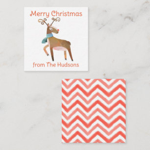 Weihnachtskarte für den Weihnachtsmann Mitteilungskarte