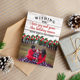 Weihnachtskarte für die Weihnachtsfamilie Save The Date