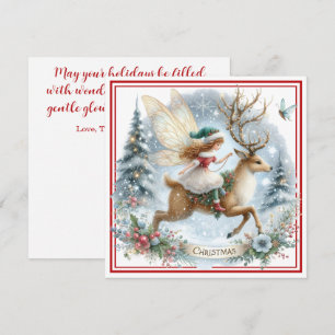 Weihnachtskarte für eine fantastische Weihnachtsfa