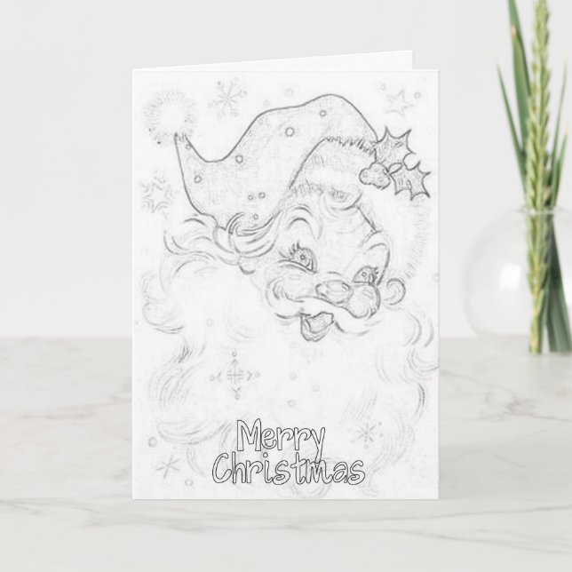 Weihnachtskarte für Erwachsene Feiertagskarte (Vorderseite)