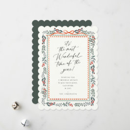 Weihnachtskarte für Feiertage Feiertagskarte