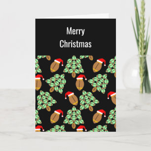 Weihnachtskarte für Fußball Dankeskarte