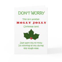 Weihnachtskarte für jemanden in Trauer/Übergang