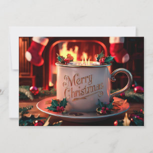 Weihnachtskarte für Kaffeeliebhaber #20 Feiertagskarte
