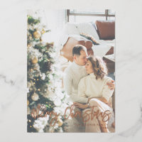 Weihnachtskarte für moderne Fohlen