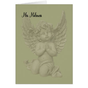 Weihnachtskarte für Seine Heiligkeit, den Papst