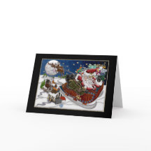 Weihnachtskarte für Unternehmen mit dem Weihnachts