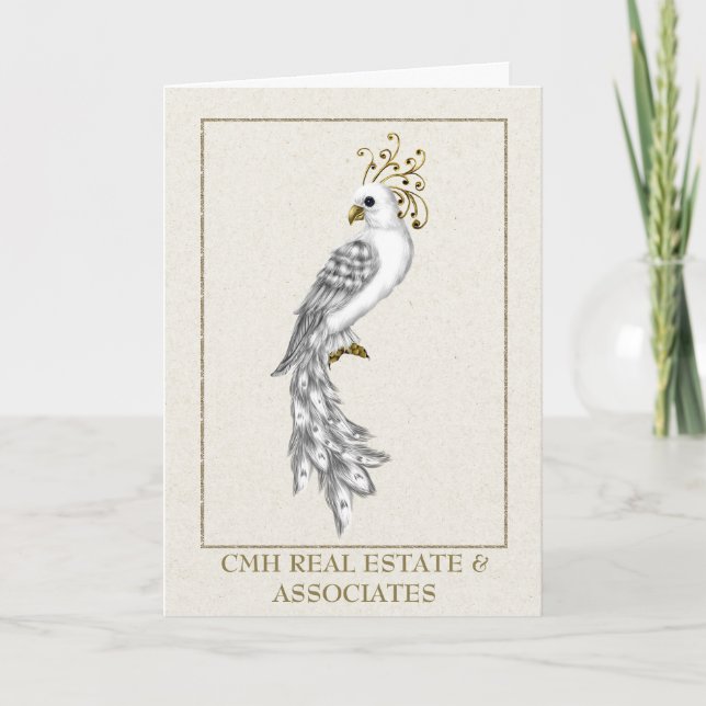 Weihnachtskarte für Unternehmen mit Weihnachten (Vorderseite)